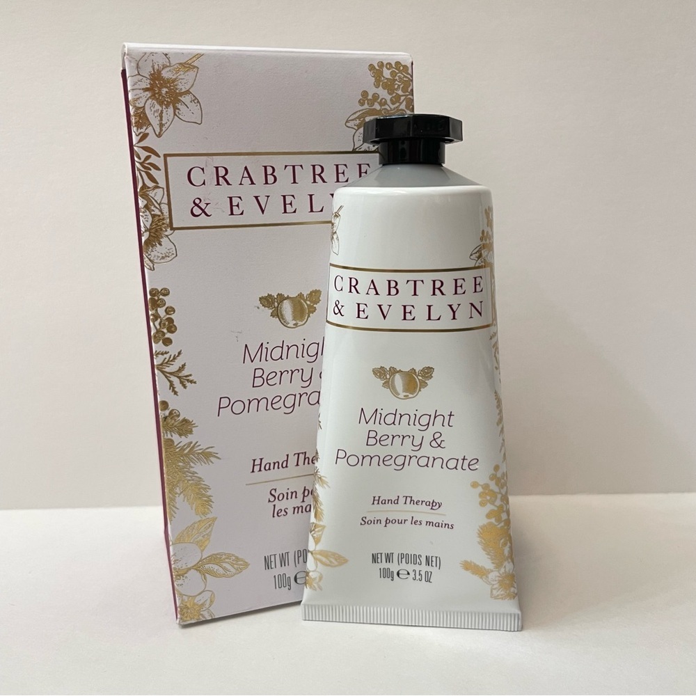 Crabtree & Evelyn Midnight Berry & Pomegranate Hand Therapy Cream Lotion